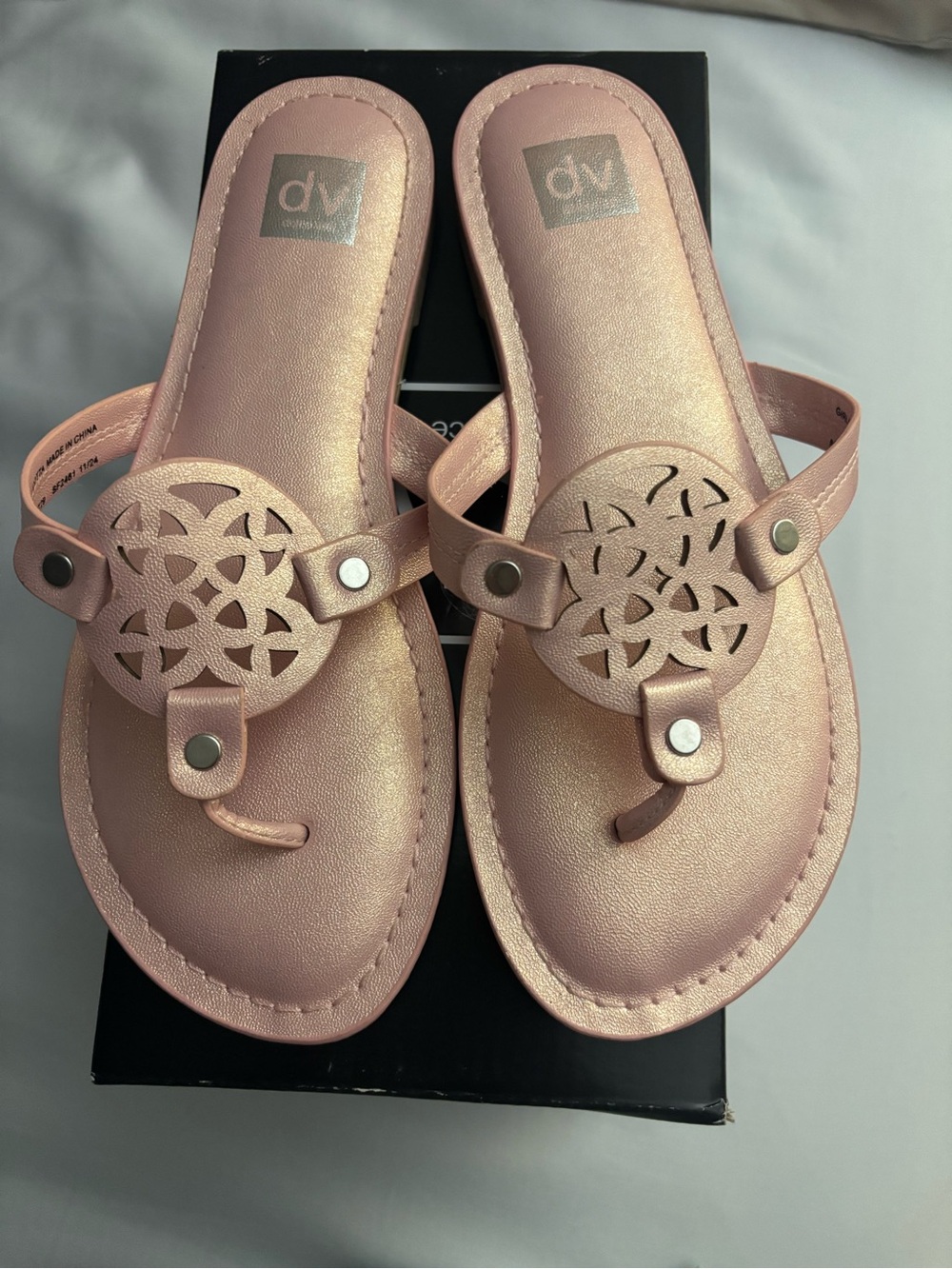Dolce Vita Peach Cotta Sandals